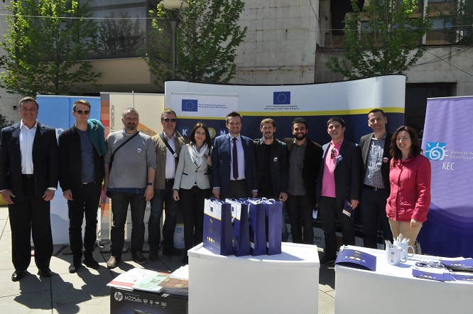 Projekti KEEN prezanton aktivitetet në panairin e projekteve që u organizua nga zyra e Bashkimit evropian