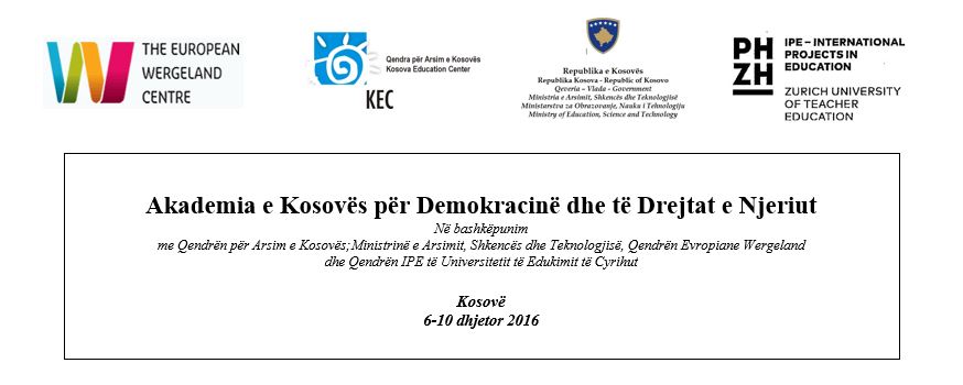 Thirrje për aplikim – Akademia e Kosovës për Demokracinë dhe të Drejtat e Njeriut