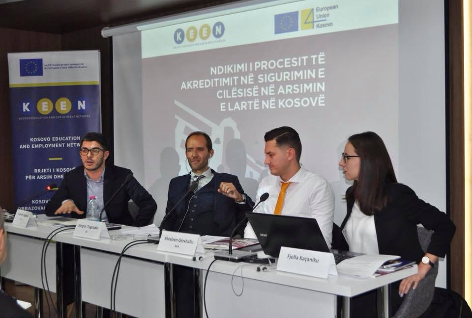 Prezantohet raporti “Ndikimi i procesit të akreditimit në sigurimin e cilësisë në arsimin e lartë në Kosovë