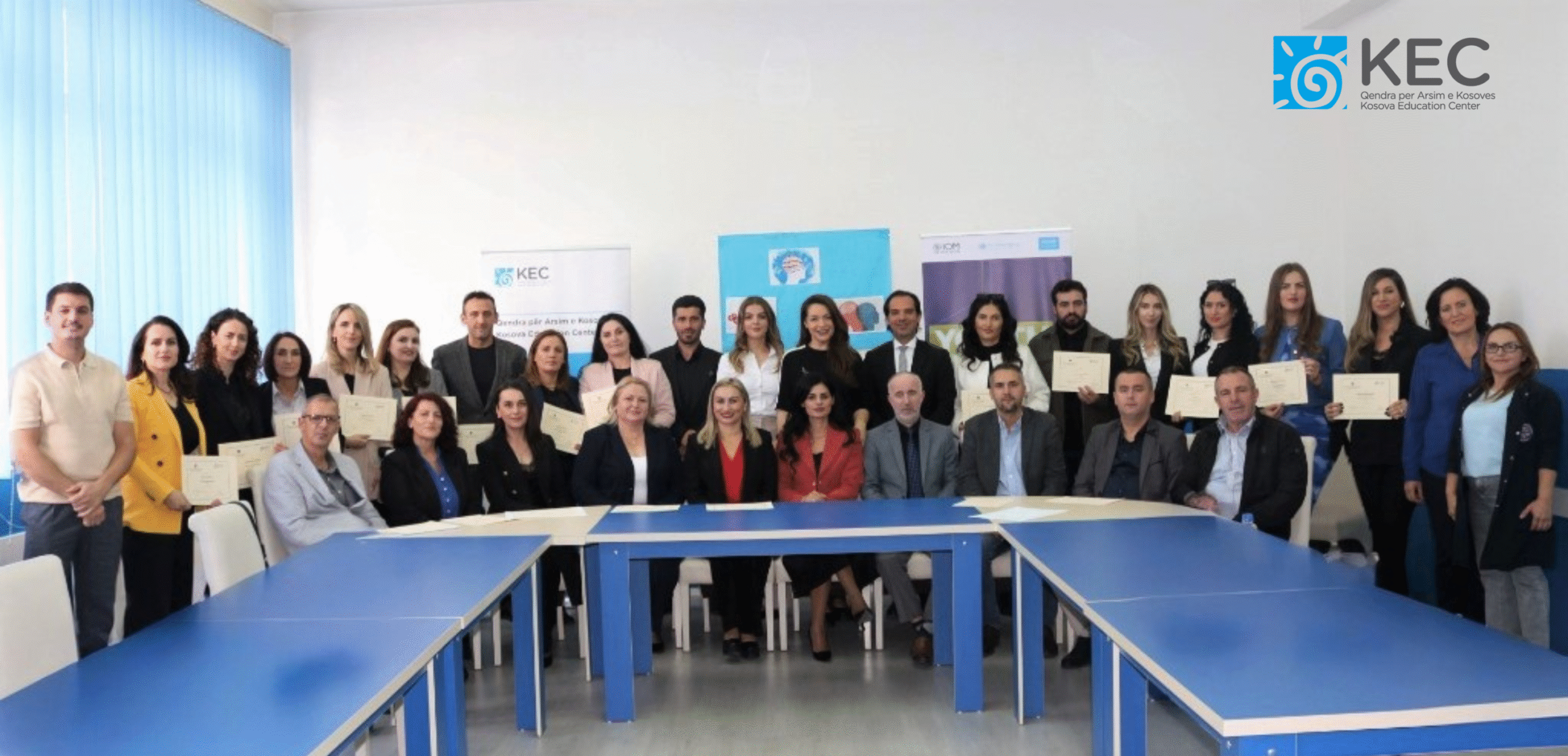 CEREMONIA E CERTIFIKIMIT TË MËSIMDHËNËSVE PËR PROGRAMIN E TRAJNIMIT “EDUKIMI PËR DREJTËSI SHOQËRORE”