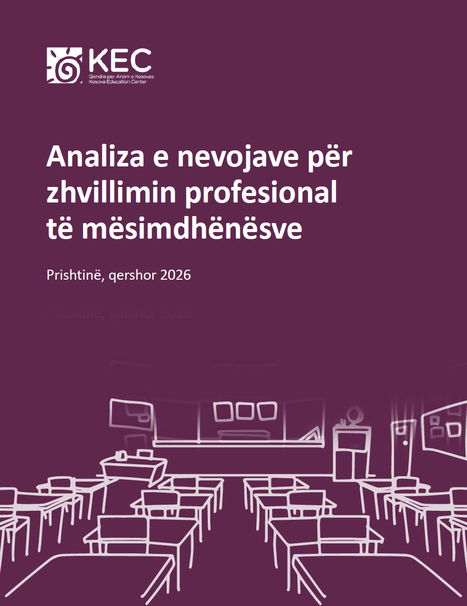 Raport hulumtues: Analiza e nevojave për zhvillim profesional të mësimdhënësve